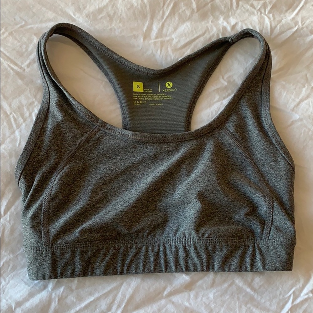 Xersion Grey Sports Bra